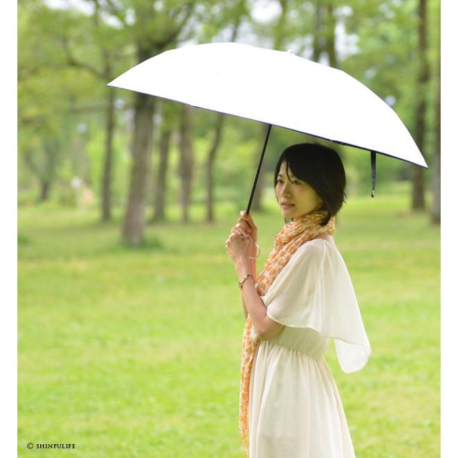 UVION（ユビオン） シルバーコーティング 折りたたみ 日傘 母 花柄