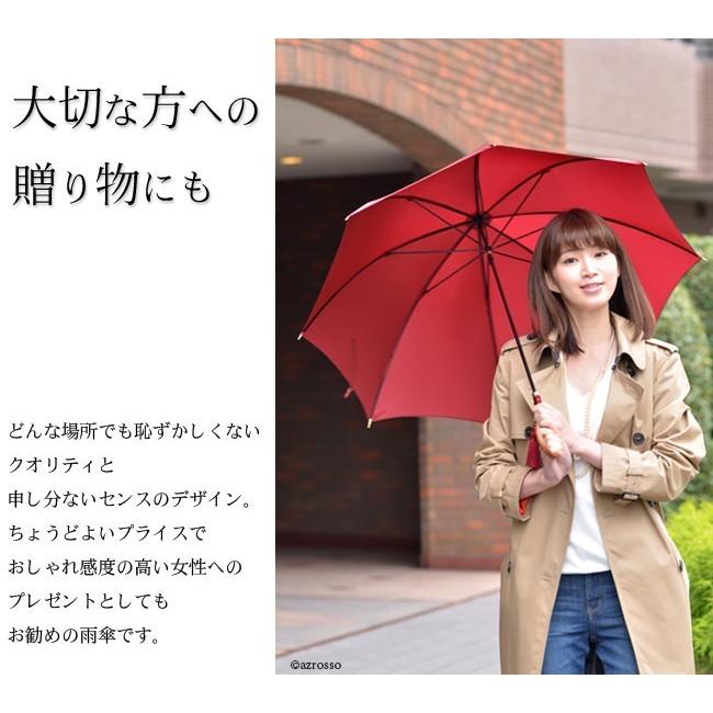 WAKAO（ワカオ） 長傘 雨傘 レディース ブランド 大判 スリム 軽い