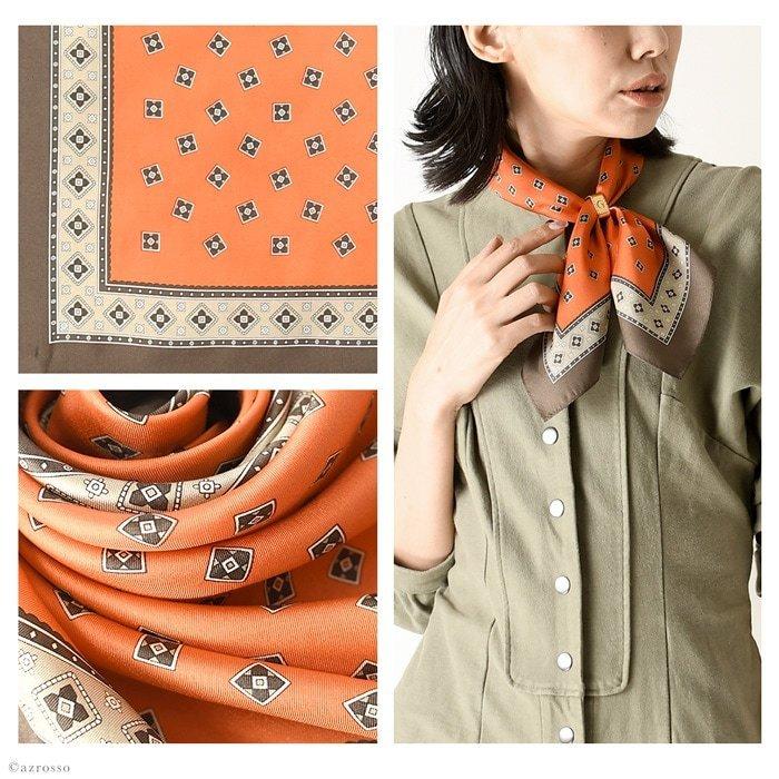 シルク スカーフ おしゃれ 人気 ギフト 日よけ 30代 40代 50代