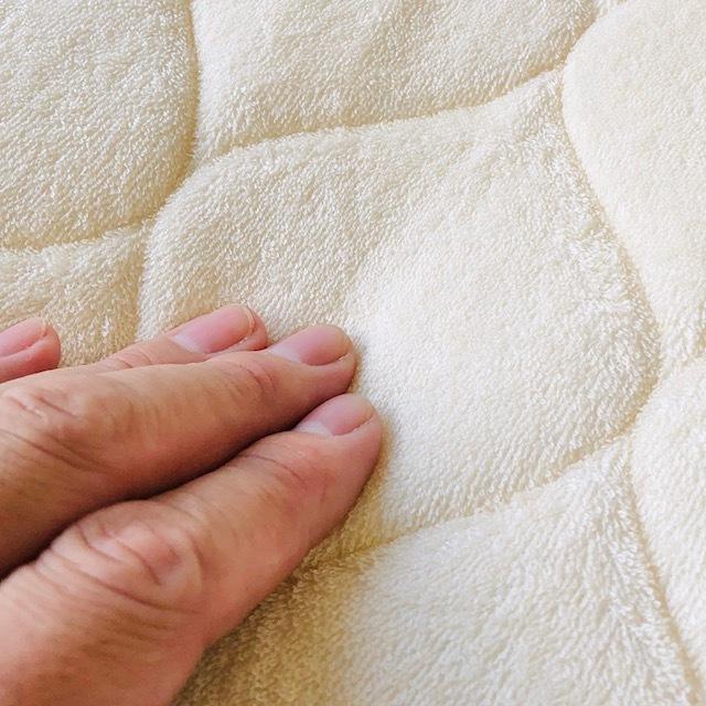 --敷パッド 綿パイル キングサイズ 200×200センチ フィルハーモニィ　抗菌防臭　防ダニ　寝具　ＳＥＫマーク |  | 02