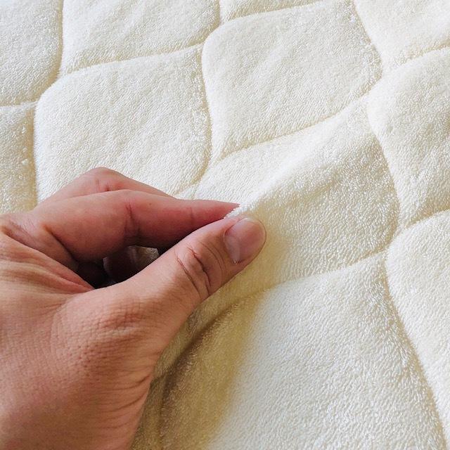 --敷パッド 綿パイル キングサイズ 200×200センチ フィルハーモニィ　抗菌防臭　防ダニ　寝具　ＳＥＫマーク |  | 03