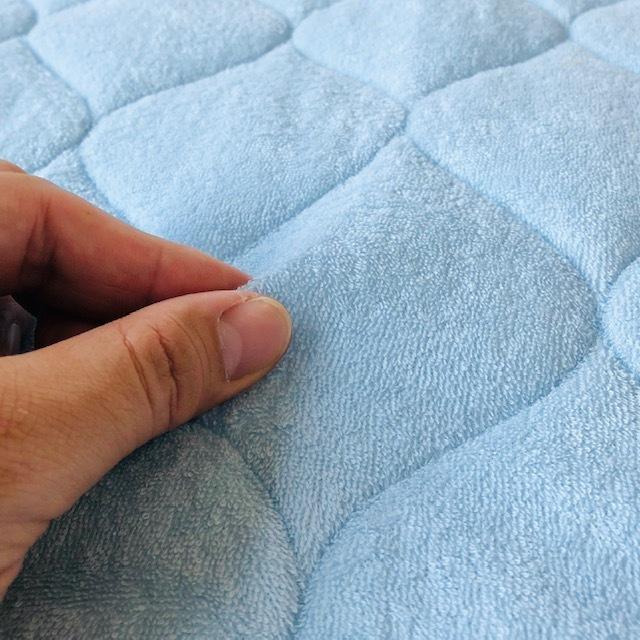 --敷パッド  綿パイル シングル 100×200センチ  日本製 抗菌 防臭 防ダニ SEKマーク ゴム付 取付簡単 洗濯機丸洗い可能  ピンク ブルー アイボリー |  | 10