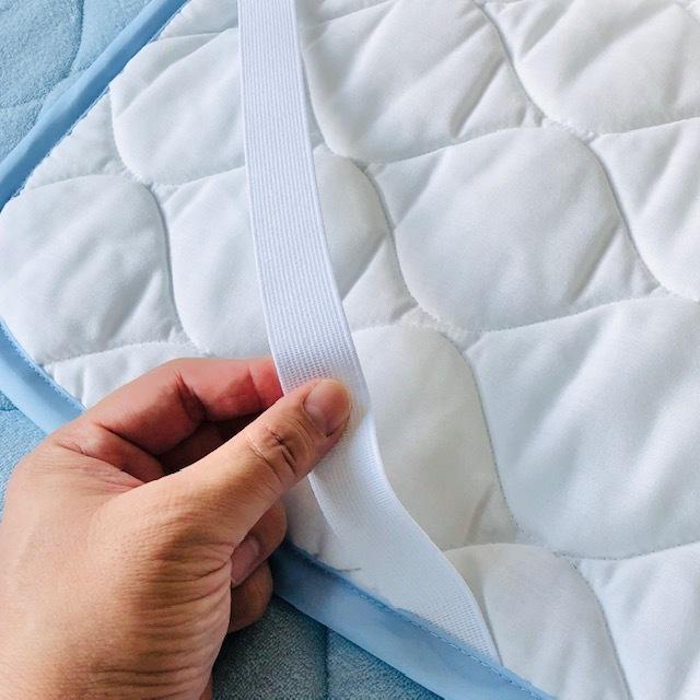 --敷パッド  綿パイル シングル 100×200センチ  日本製 抗菌 防臭 防ダニ SEKマーク ゴム付 取付簡単 洗濯機丸洗い可能  ピンク ブルー アイボリー |  | 09