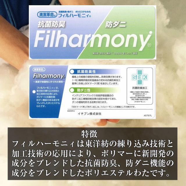 --敷パッド 綿パイル セミダブルサイズ 120×200 フィルハーモニィ　抗菌防臭　防ダニ　寝具　ＳＥＫマーク |  | 12
