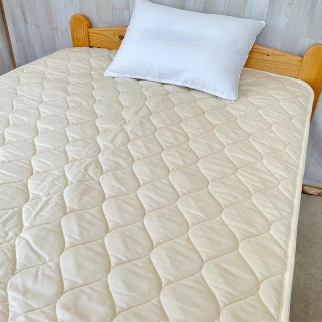 敷パッド 綿平織 ダブル 140×210 日本製 寝具 セベリス オール