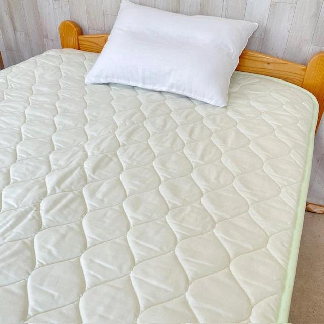 --敷パッド 綿平織 シングル 100×210 日本製  寝具 セベリス　オールシーズン 取り外し簡単 ゴム付 防縮加工　新生活 |  | 04