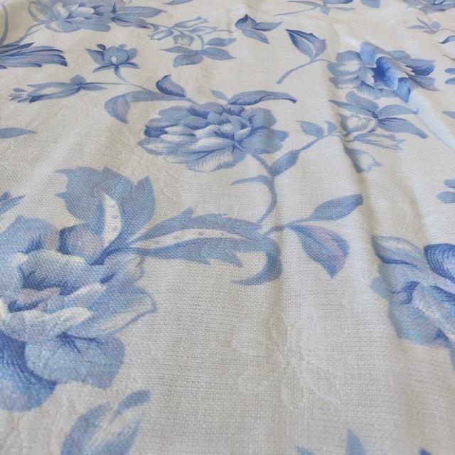 --ガーゼケット 衿付 四重織ガーゼ 三河木綿 日本製　寝具　地域ブランド　愛知　蒲郡　吸水性　ガーゼケット　ガーゼ　ブルー　青 |  | 01