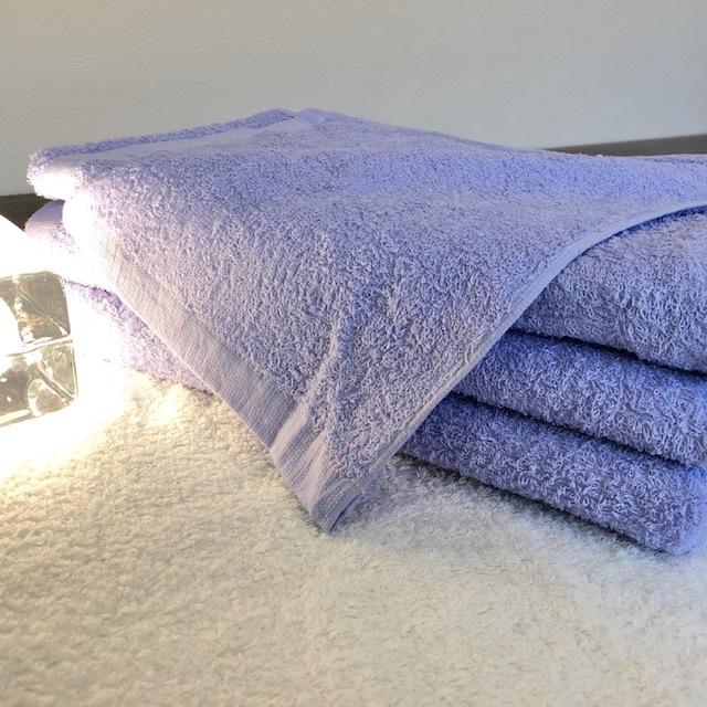 --おぼろタオル バスタオル ３枚セット パープル 軽い 薄い 吸水 速乾 肌に優しい コットン 天然繊維 ベビー 赤ちゃん 日本製 三重県 津市 |  | 01