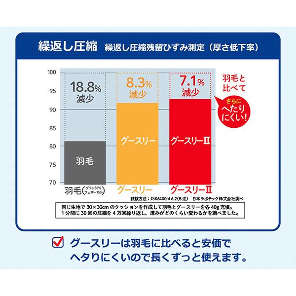 掛け布団 グースリー2 羽毛布団より温かい ダニアレルギー対策 毎日