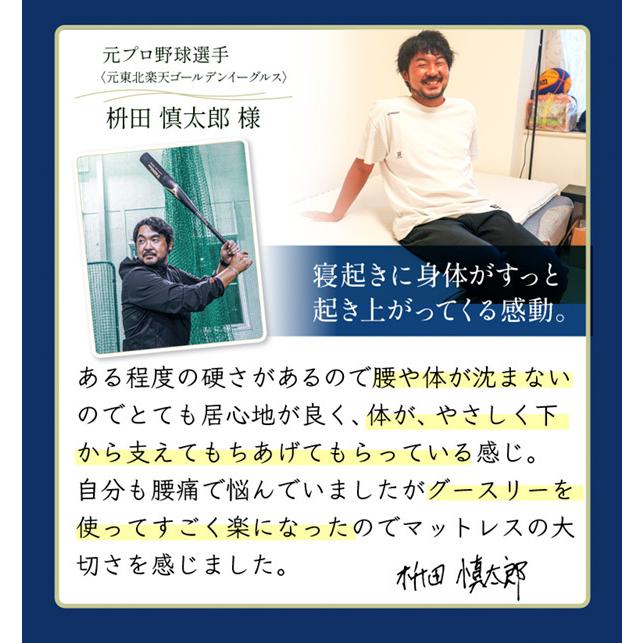 グースリー マットレス セミダブル　 3つ折り 高反発 セミダブル 楽天市場】【ランキング5冠達成】マットレス 高反発マットレス