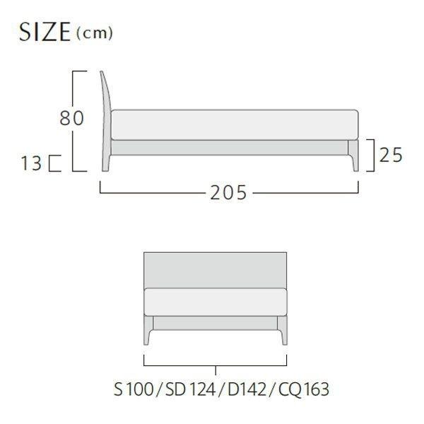 日本ベッド　SOMNO　ソムノ　ローベッド　2色展開　シングルサイズ　幅100×205×25cm　必須（在庫確認）｜shingu-yumenozikan｜04