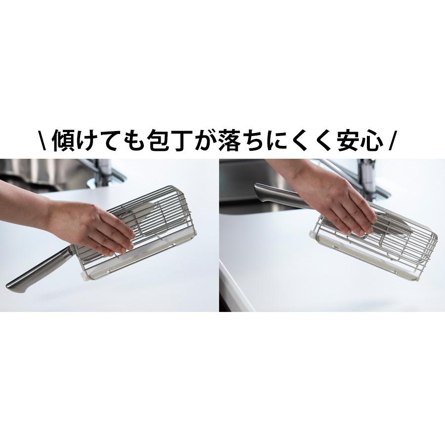 珪藻土 包丁スタンド ステンレス 横置き おしゃれ 後付け 自立 包丁 包丁立て 包丁置き 収納 日本製 燕三条 |  | 10