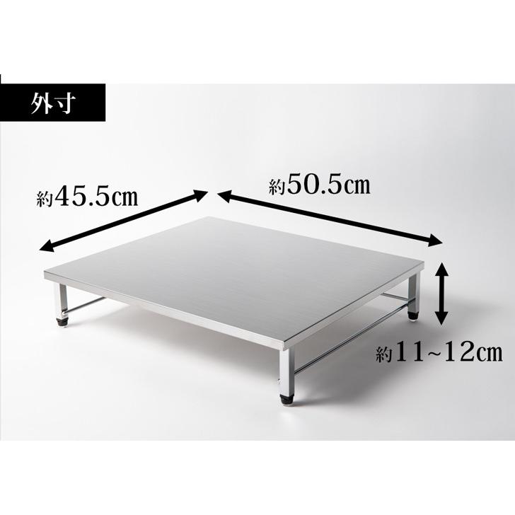 食洗器 ラック ステンレス 燕三条製 50.5×45.5cm 耐荷重 40kg シンク