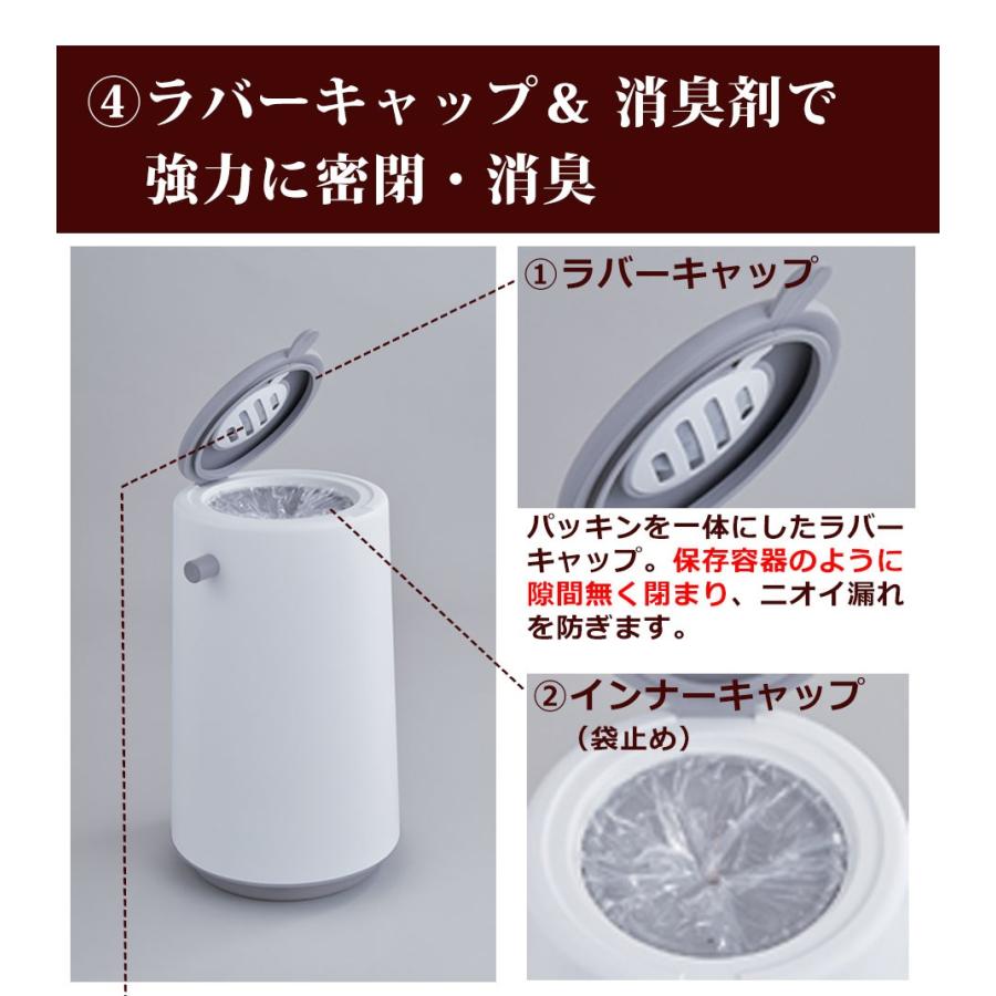 オムツ ゴミ箱 l 消臭 カートリッジ不要 密閉 おしゃれ 蓋付き 赤ちゃん おむつ 介護 大人 7801 家族の幸せライフ専門店 スマハピ 通販 Yahoo ショッピング