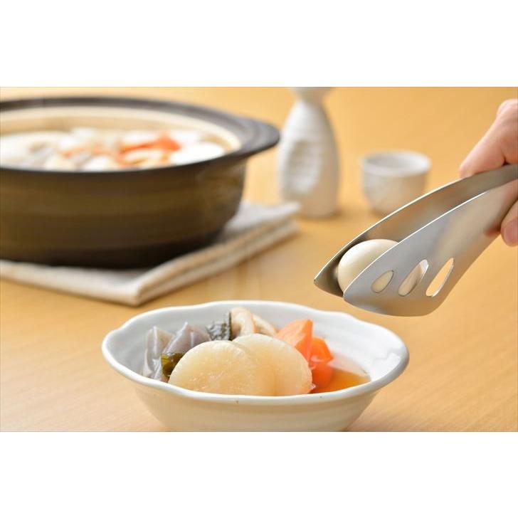 ゆびさきサーバートング トング ステンレス 清潔 日本製 取り分け