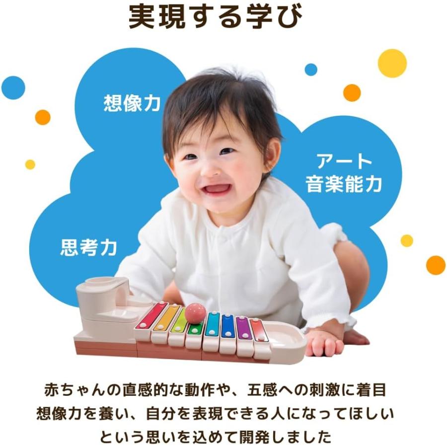 E-TOO（イートゥー） ころころブロッケン 鉄琴楽器知育玩具 モンテッソーリ Amazon.co.jp: E-TOO 乳幼児 脳を鍛える 知育楽器 ころころブロッケン