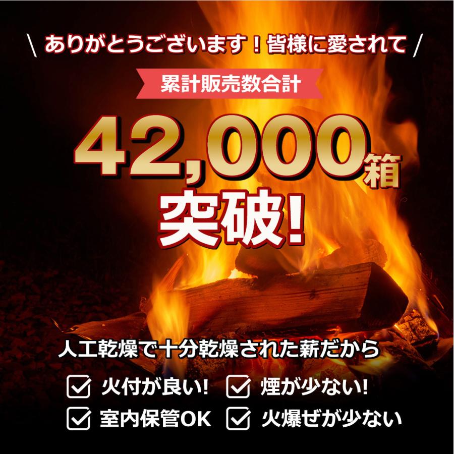 【送料無料】プレミアム薪 ナラ・クヌギ等 30cm 約20kg  薪 薪ストーブ 暖炉 キャンプ 焚き火 アウトドア 広葉樹 防災 災害｜shingushoko｜02