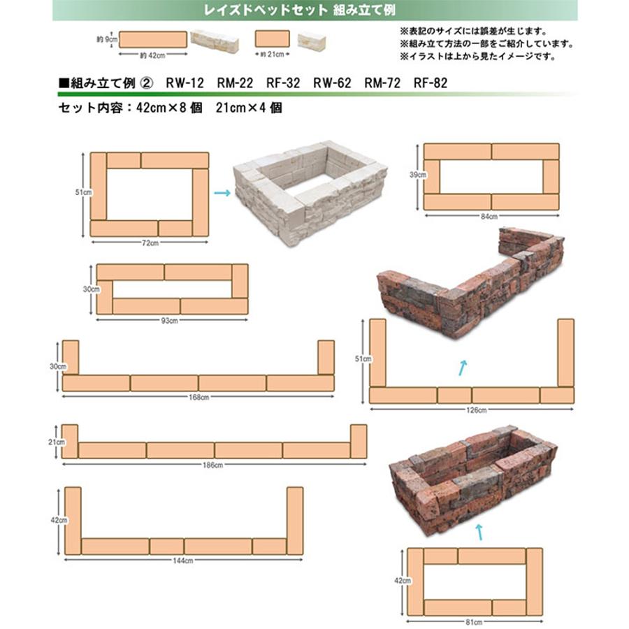 コンクリートブロック ブリックブロック コンクリート プランター 