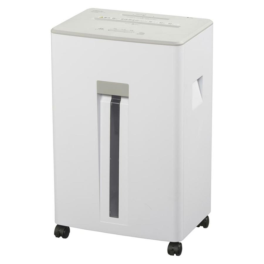 大容量 マイクロカット シュレッダー 20リットル A4最大8枚 作動音50dB