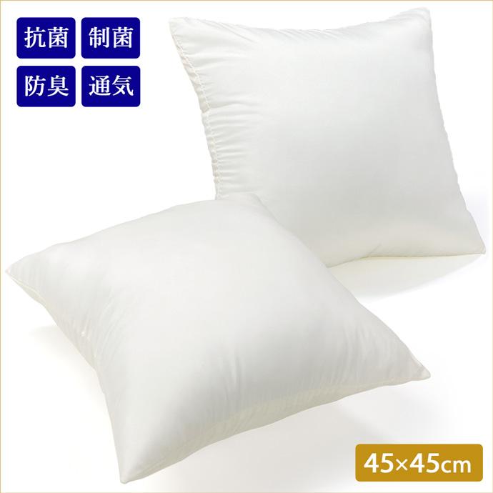 日本製 防カビ 抗菌 防臭 吸汗 ホコリ防止 クッション 一個入り