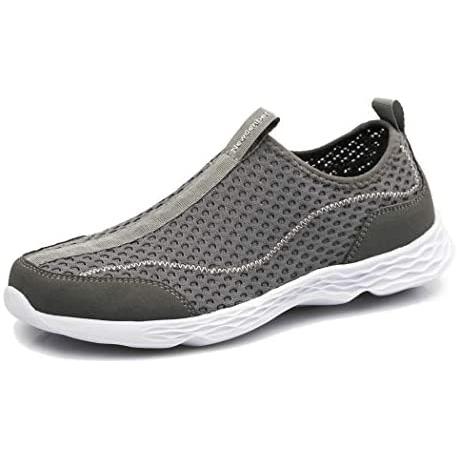 Ranberone スニーカー メンズ 軽量 スリッポン メッシュ 通気 ウォーキングシューズ紐なし グレー 26 0 Cm Myk Uag01i1gh Shining雅 通販 Yahoo ショッピング