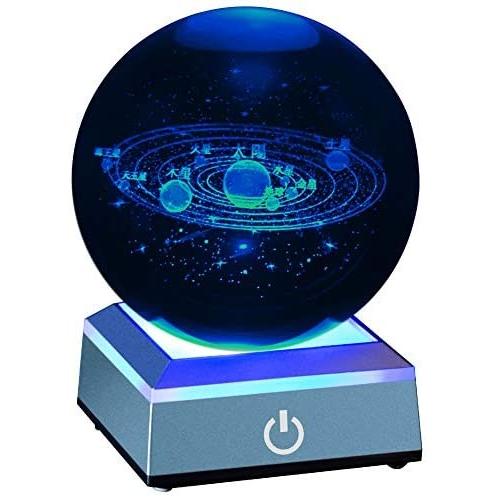 宇宙 クリスタル ボール 80mm 太陽系 水晶玉 八つ惑星 インテリア 置物 ベッドサイドランプ Myk Uap11s5jg30011 Shining雅 通販 Yahoo ショッピング