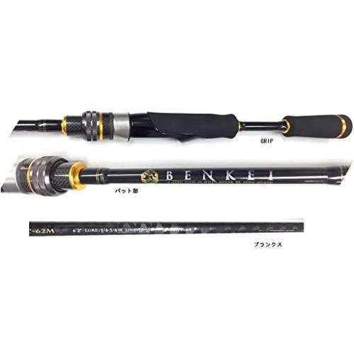 メジャークラフト 釣り竿 スピニングロッド Benkei 弁慶 バスロッドスピニング2ピースウルトラライト Bis 642ul Myk Ude16h5af Shining雅 通販 Yahoo ショッピング
