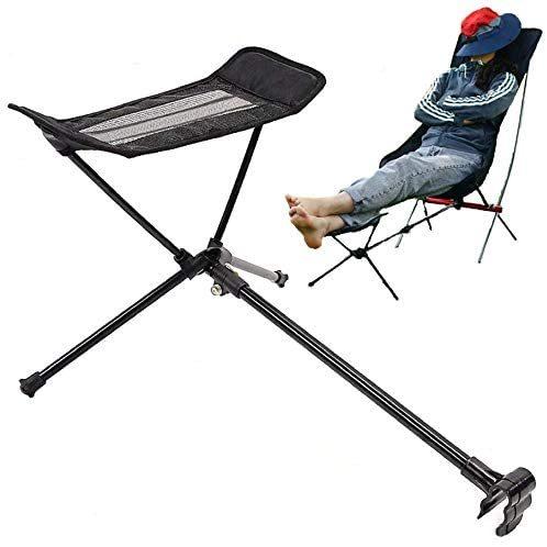 Defend キャンピング チェアー用 フットレスト 折りたたみ 足置き アウトドア キャンプチェア 椅子 汎用 後付け ブラック Myk Ude19j4bg Shining雅 通販 Yahoo ショッピング