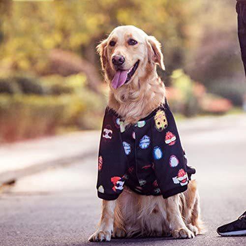 Momugs Akiraペット犬服 冬用 中型 大型犬用 野球ウェア 可愛い 犬洋服 保温 お出掛け用 黒い てんとう虫 タイプ1 6xl Myk Ude23h4aa Shining雅 通販 Yahoo ショッピング
