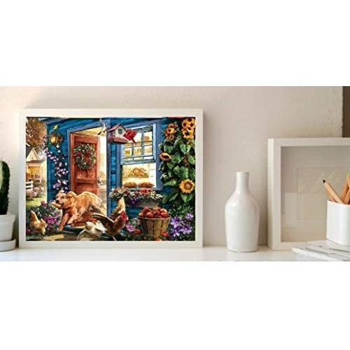 ジグソーパズル 1000ピース つまみ食い犬 絵画 完成サイズ52 38cm Myk Ude29t4hf021 Shining雅 通販 Yahoo ショッピング