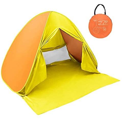 ワンタッチ テント Sannl サンシェード テント 1人用 2人用 3人用 ソロ ポップアップテント Uv95 カット フルクローズ オレンジ Myk Ujl25a5ie008 Shining雅 通販 Yahoo ショッピング
