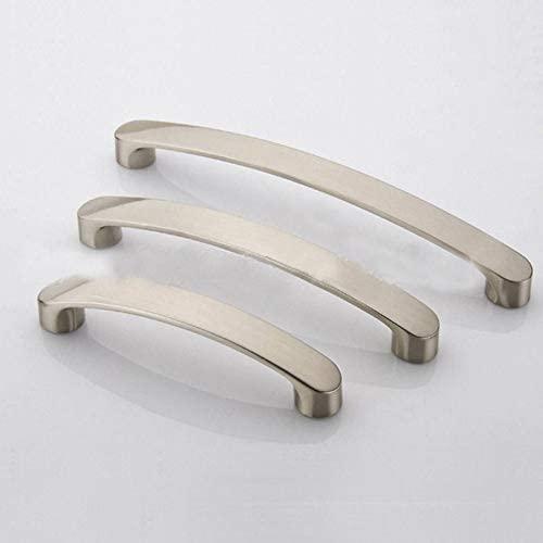 ドア取っ手 10個セット ドアハンドル プルハンドル ドアノブ 食器棚 キャビネット 引き出し部品 ドアノブ 装飾 ブラシカラー 96mm Myk Ujn21p4fe Shining雅 通販 Yahoo ショッピング