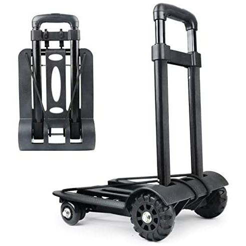 Idefair 台車 キャリーカート 折りたたみ式 軽量 静音 ハンドル3段階調整 アウトドア 運搬 カート固定ロープ付き 耐荷重50kg Myk Ujn23w0bi005 Shining雅 通販 Yahoo ショッピング