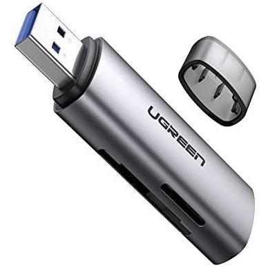 リアル 超熱 UGREEN カードリーダー USB3.0 SD MicroSD ２スロット拡張 アルミ製 MacBook Windows両対応 zonaindiegames.com zonaindiegames.com