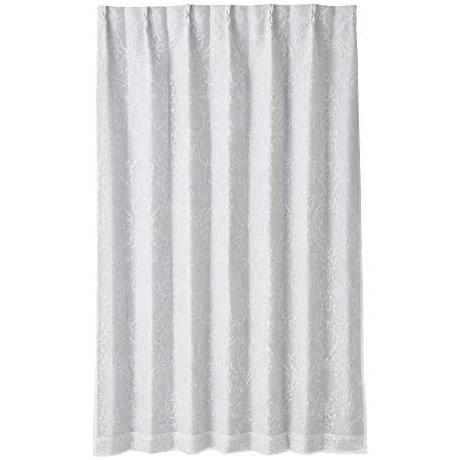 フランフラン ブリス ルシーラ ダブルカーテン H1350 W1000 ホワイト ライトグレー レース ドレープ グレー Myk Unv19v1ja Shining雅 通販 Yahoo ショッピング