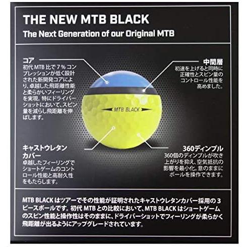 ラッピング無料 スネルゴルフ Snell Golf ゴルフボール Mtb Black ゴルフボール 1ダース 12球入 イエロー 定価から3０ オフ Www Iacymperu Org