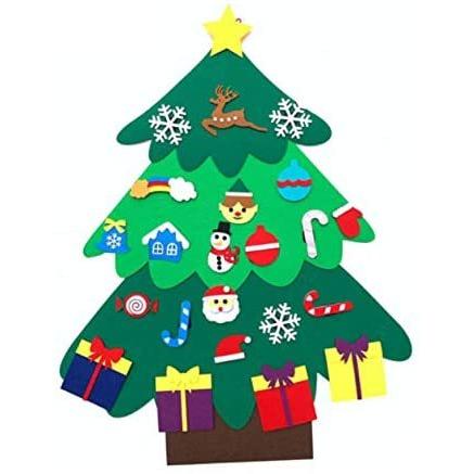 リトルスワロー クリスマスツリー オーナメント インテリア雑貨 フェルト サンタクロース トナカイ スノーマン 壁掛け Xmas 壁掛けツリー Myk Vja05u4jd Shining雅 通販 Yahoo ショッピング