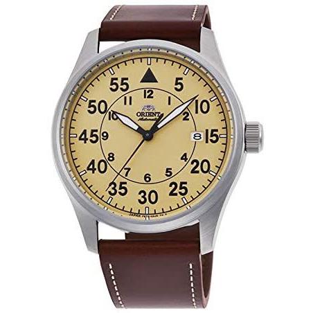 最新作 腕時計 [オリエント時計] スポーツフライト (文字盤色-ベージュ) パイロットウォッチ フライトウォッチ Flight Sports 腕時計