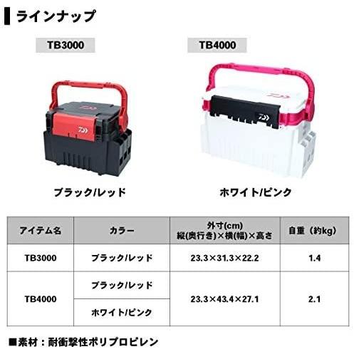 海外並行輸入正規品 ダイワ Daiwa タックルボックス Tb4000 ブラック レッド ブラック レッド タックルボックス Hassoncaterers Com