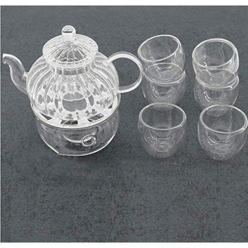 Nature Park ティーフォーツー ウェーブ ティーポット 丸 ウォーマー付き ティーカップ コップ 二重構造 耐熱 ガラス 6客セット 8点入 Myk Vsp12u0di Shining雅 通販 Yahoo ショッピング