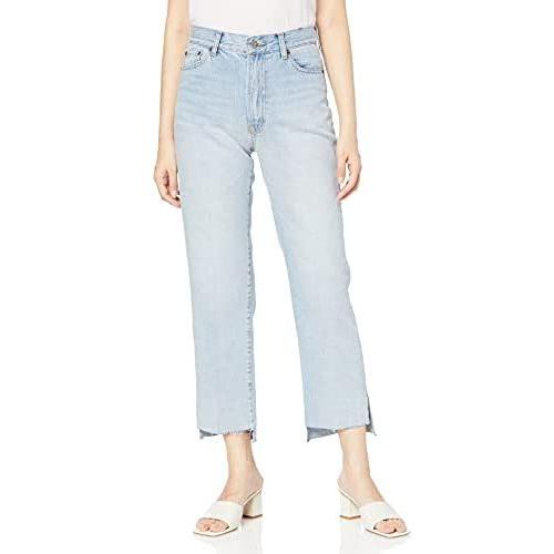 高い素材 裾段差脇スリットデニムパンツ ミラオーウェン 09wfp 号 1 Lblu レディース ジーンズ デニム Www 11thspace Com