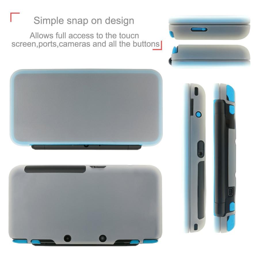 BLUEHOOSYOO New2DSLL カバー 任天堂 Newニンテンドー2DS LL対応  