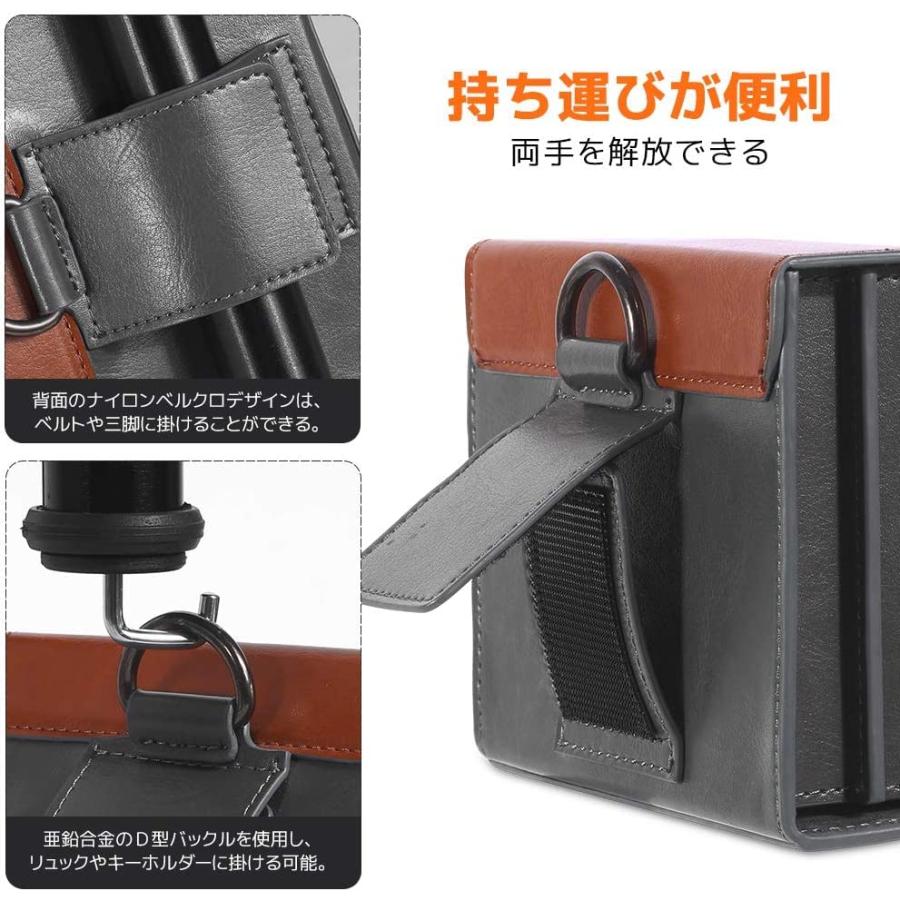 K&F Concept レンズフィルターケース フィルターケース 3枚用 角