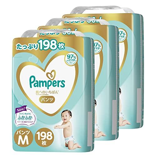 パンツ Mサイズパンパース オムツ 肌へのいちばん (6~12kg) 198