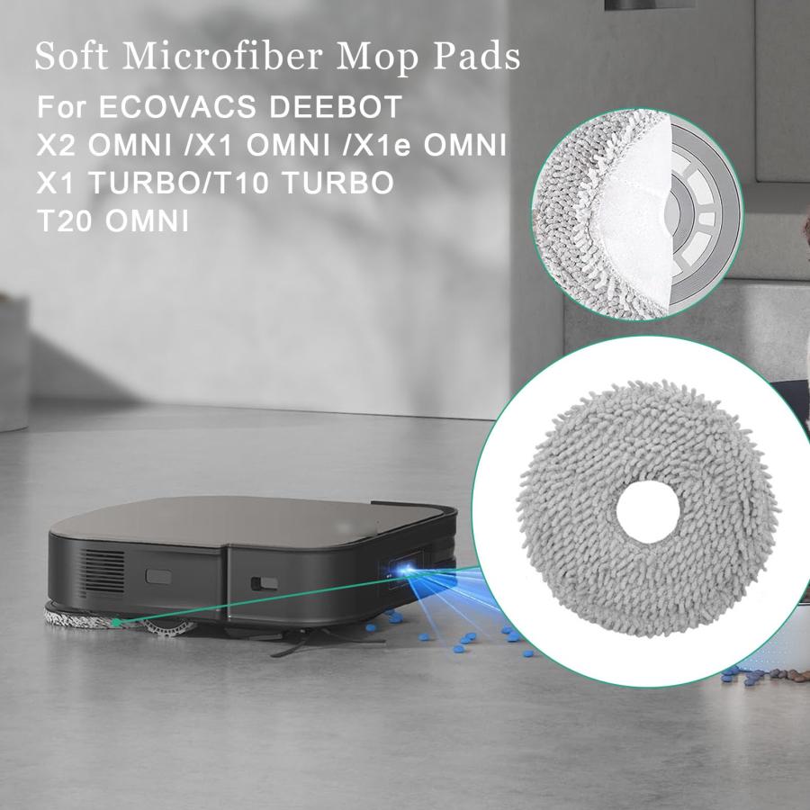 ロボット掃除機 交換パーツキット交換用モップ 互換品 対応ECOVACSエコ