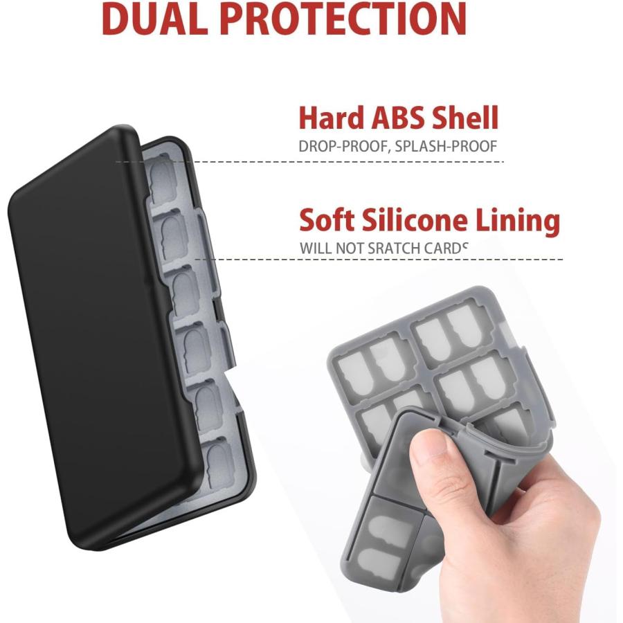 switch ゲームカードケース 24枚switch ソフトケース スイッチ専用