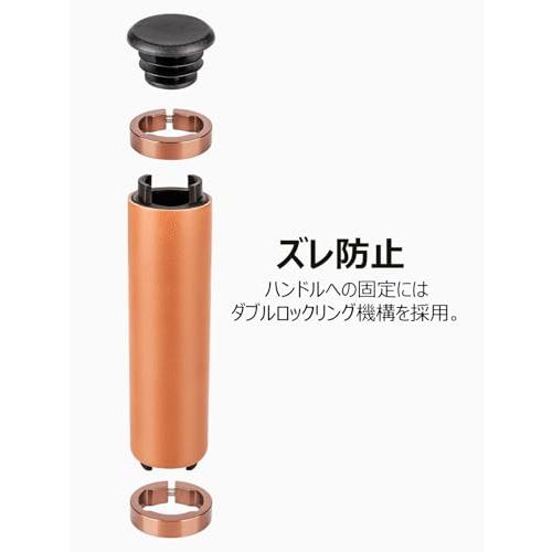 CXWXC 自転車 グリップ レザー ベタベタしない 耐久性 クロスバイク