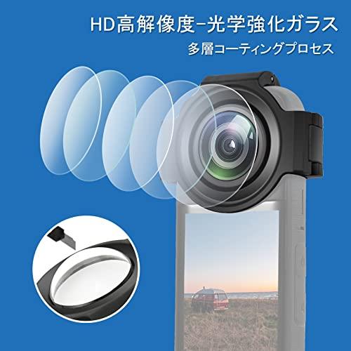 PULUZ Insta360 X3用レンズ保護カバー insta360 x3用レンズガード 光学