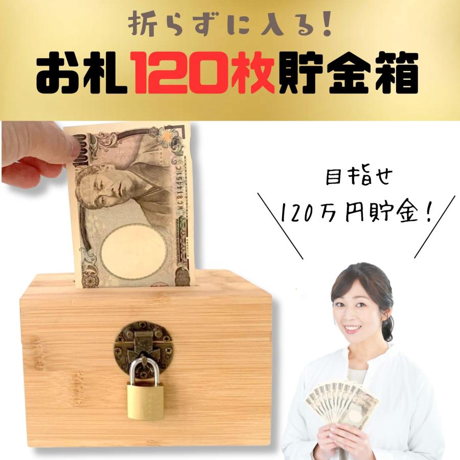Leiasnow 貯金箱 お札 鍵付き 募金箱 折らずに入れる 大きい 100