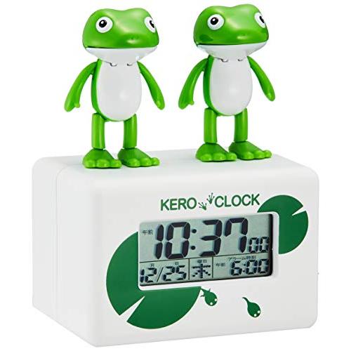 新品未使用品　目覚まし時計 ケロクロック2 ホワイト 8RDA46RH03 目覚まし時計 ケロクロック2 ホワイト 8RDA46RH03 - メルカリ